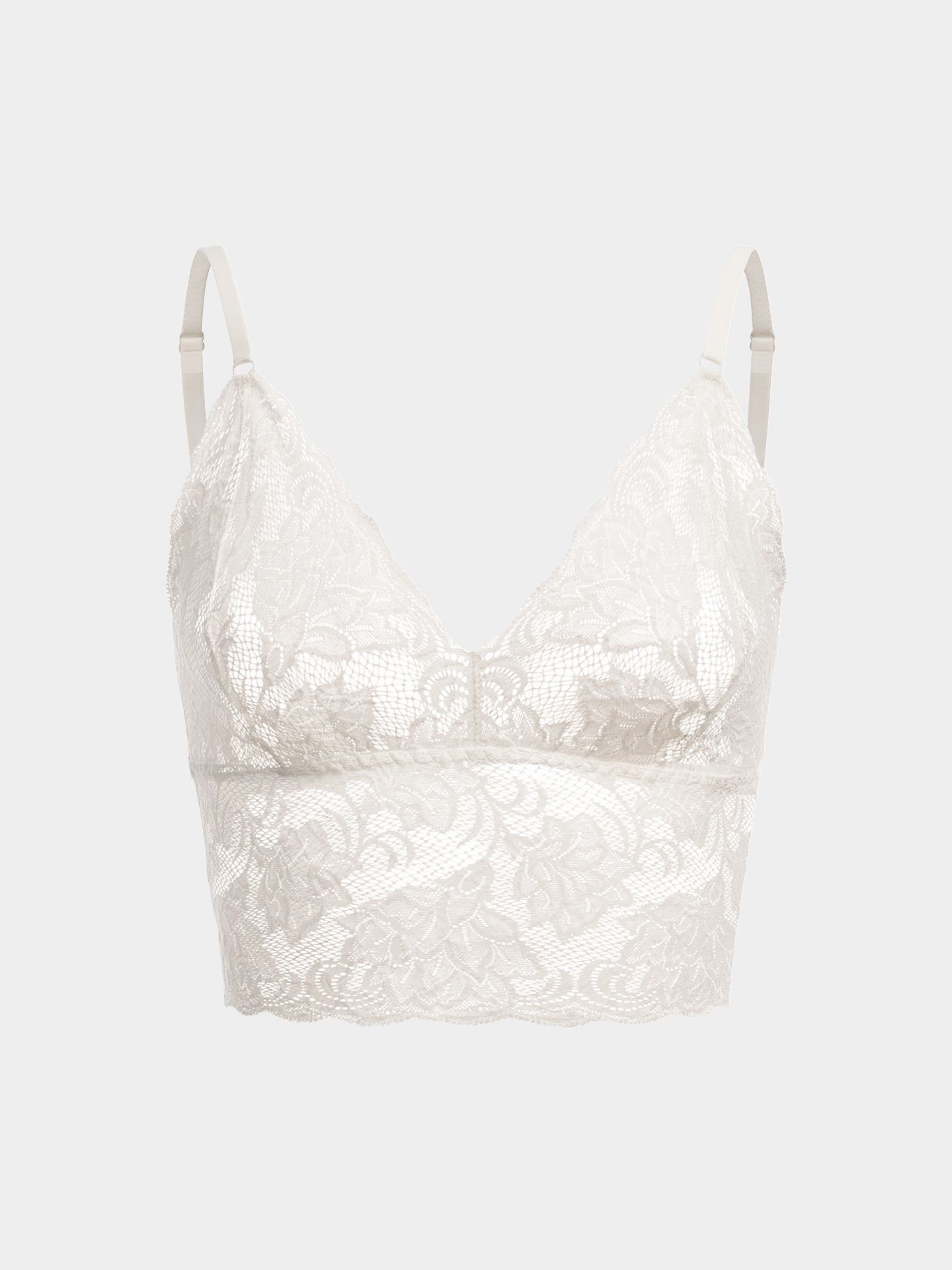 Ophelia lace bralette ecru 40